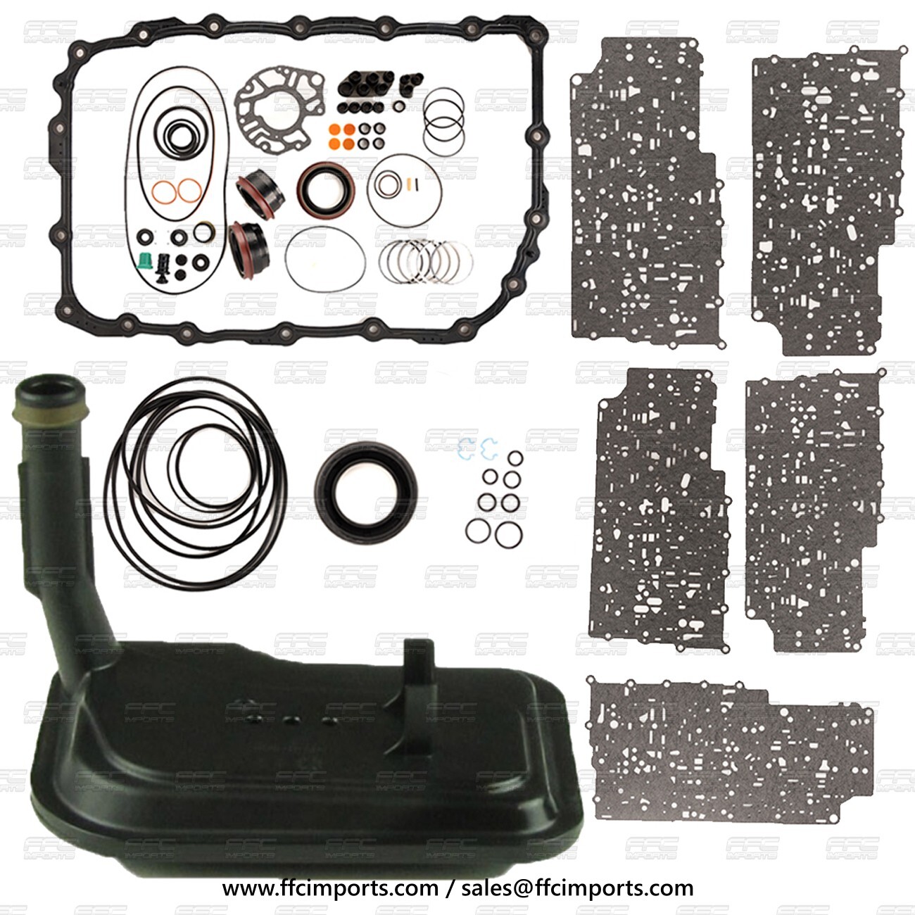 6L80 Transmission Overhaul Rebuild KIT 2006-UP with ACDelco Filter for Chevy GMC