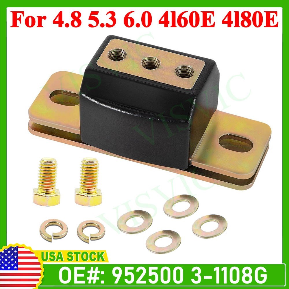 Energy Suspension Transmission Mount FOR 60-01 GM / Jeep Cars & Trucks (Black)