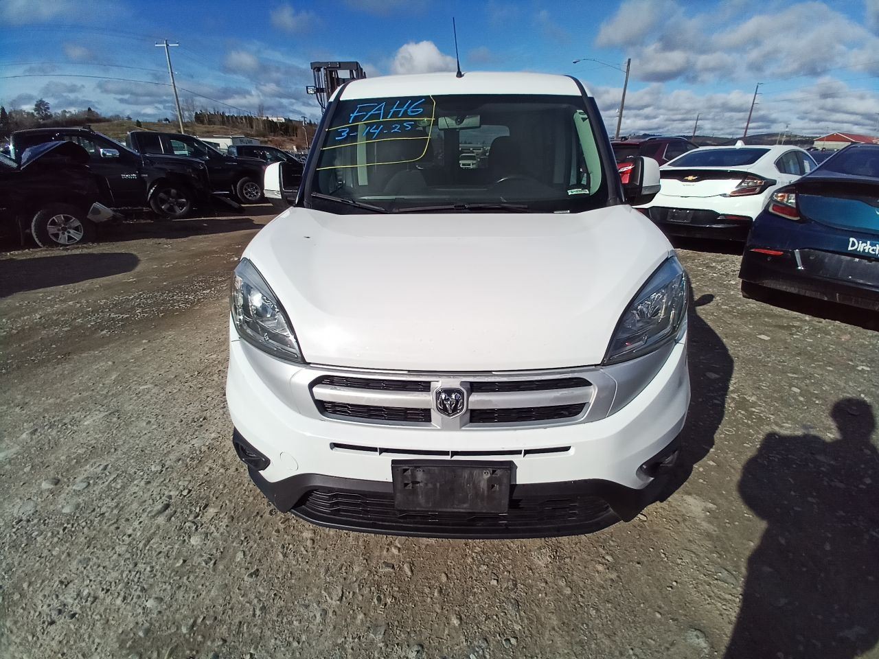 FWD Automatic Transmission from 2018 Dodge Promaster City 2.4L 12088662