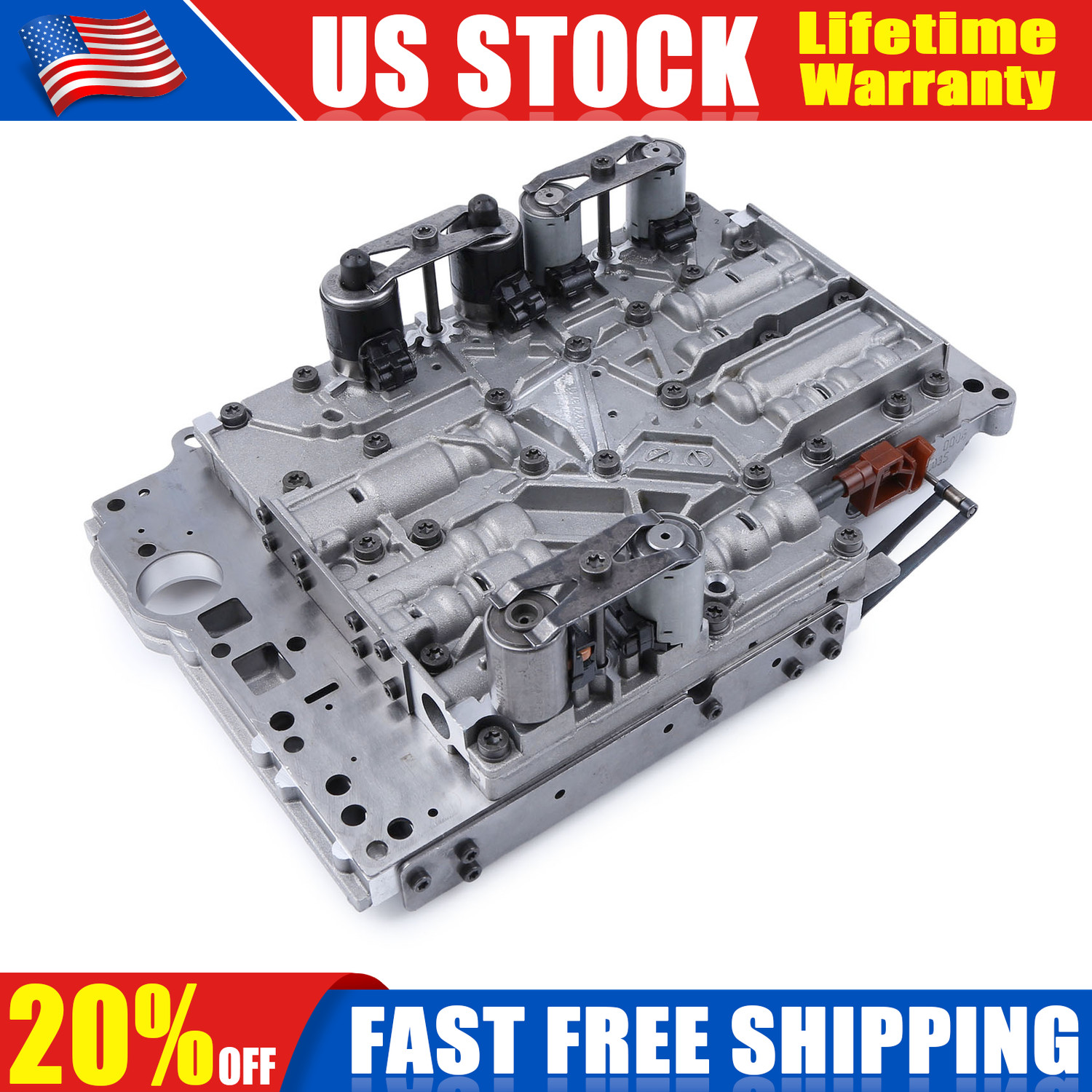 TRANSMISSION VALVE BODY WITH 6PCS SOLENOID FOR CHRYSLER FOR MERCEDES-BENZ 722.6