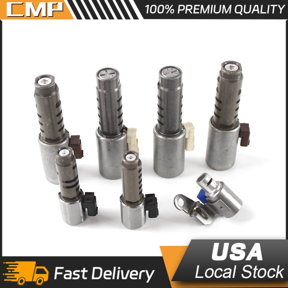 7PCS U760E Solenoid Kit For Camry Highlander Rav4 Banguard Venza Sienna 6-Speed