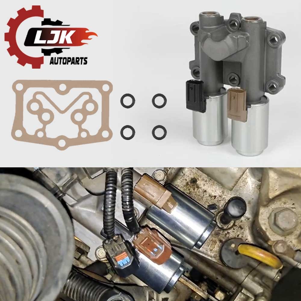 For Honda Civic 2006-2011 Transmission 28260RPC004 Dual Linear Solenoid + Gasket