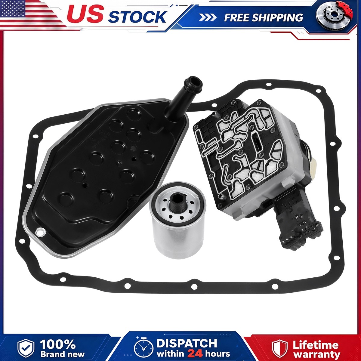 Transmission Shift Solenoid Kit 68002342 For Chrysler Dodge Jeep Ram 4.7L 5.7L