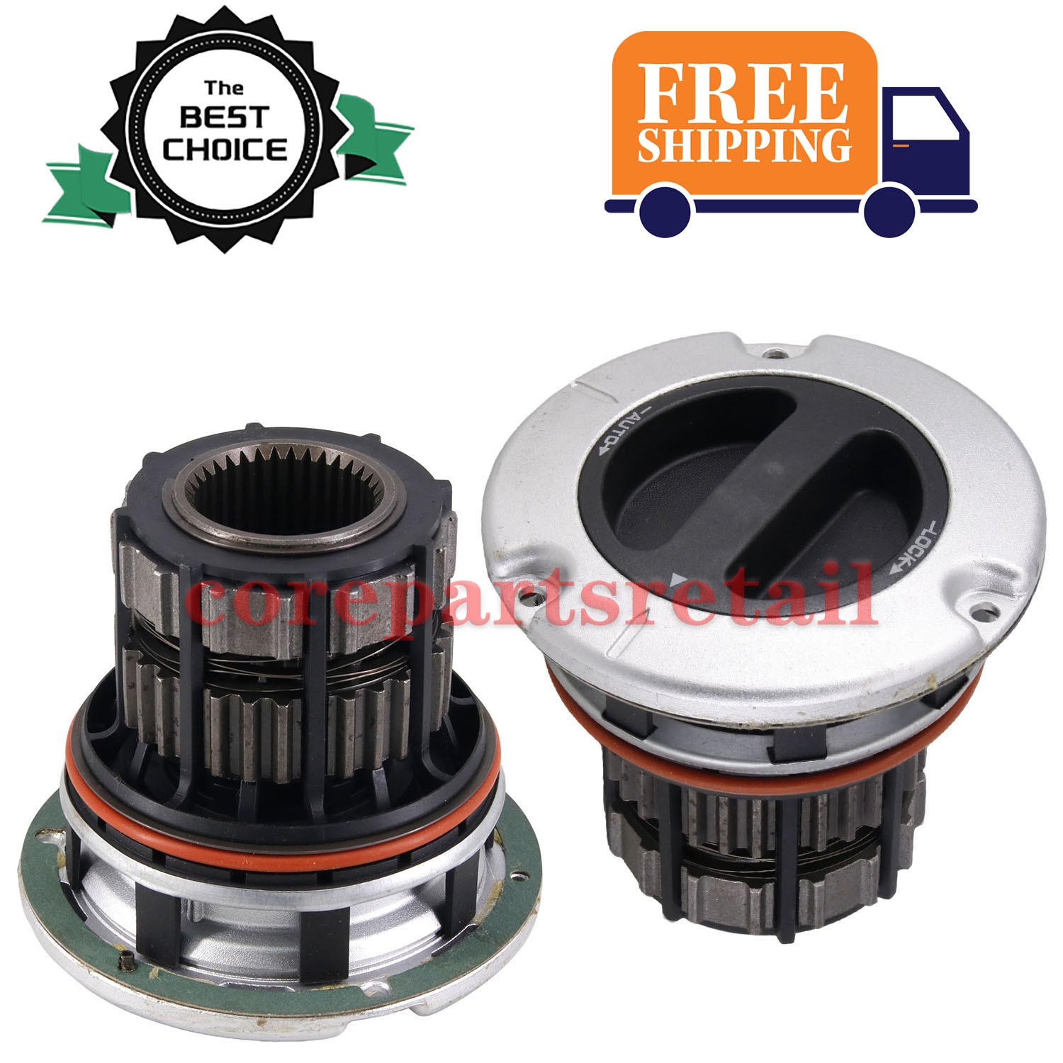 For 2011-2022 Ford Super Duty 1Pair Of Front Automatic Locking Hubs BC3Z-3B396-A
