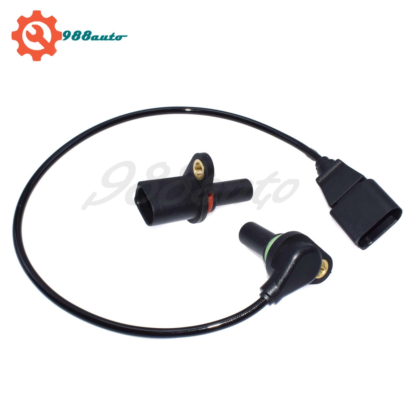 Transmission Input Speed Sensor 2PCS For VW Beetle Golf 1.8L 2.0L 1999-2005 New