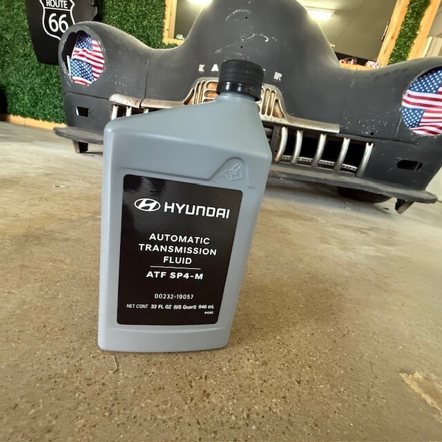 (4) Genuine OEM Hyundai Automatic Transmission Fluid 00232-19057