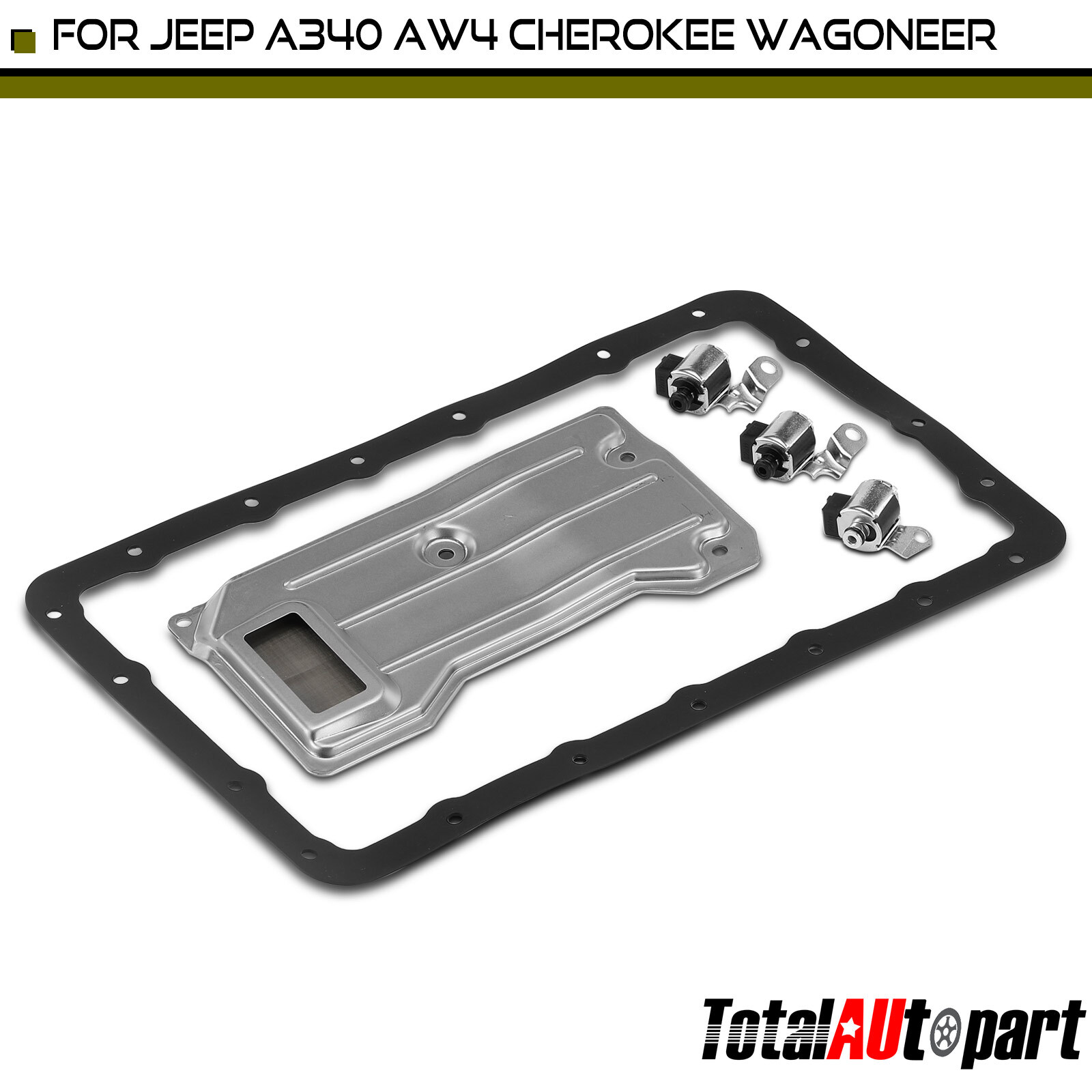Transmission Solenoid Service Filter Kit for Jeep Cherokee 1987-2001 Comanche