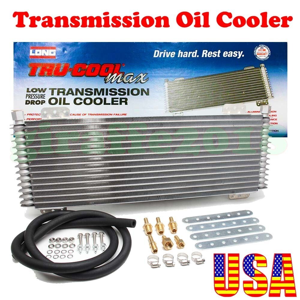Tru-Cool Max 40,000 GVW Transmission Oil Cooler Low Pressure Drop LPD47391