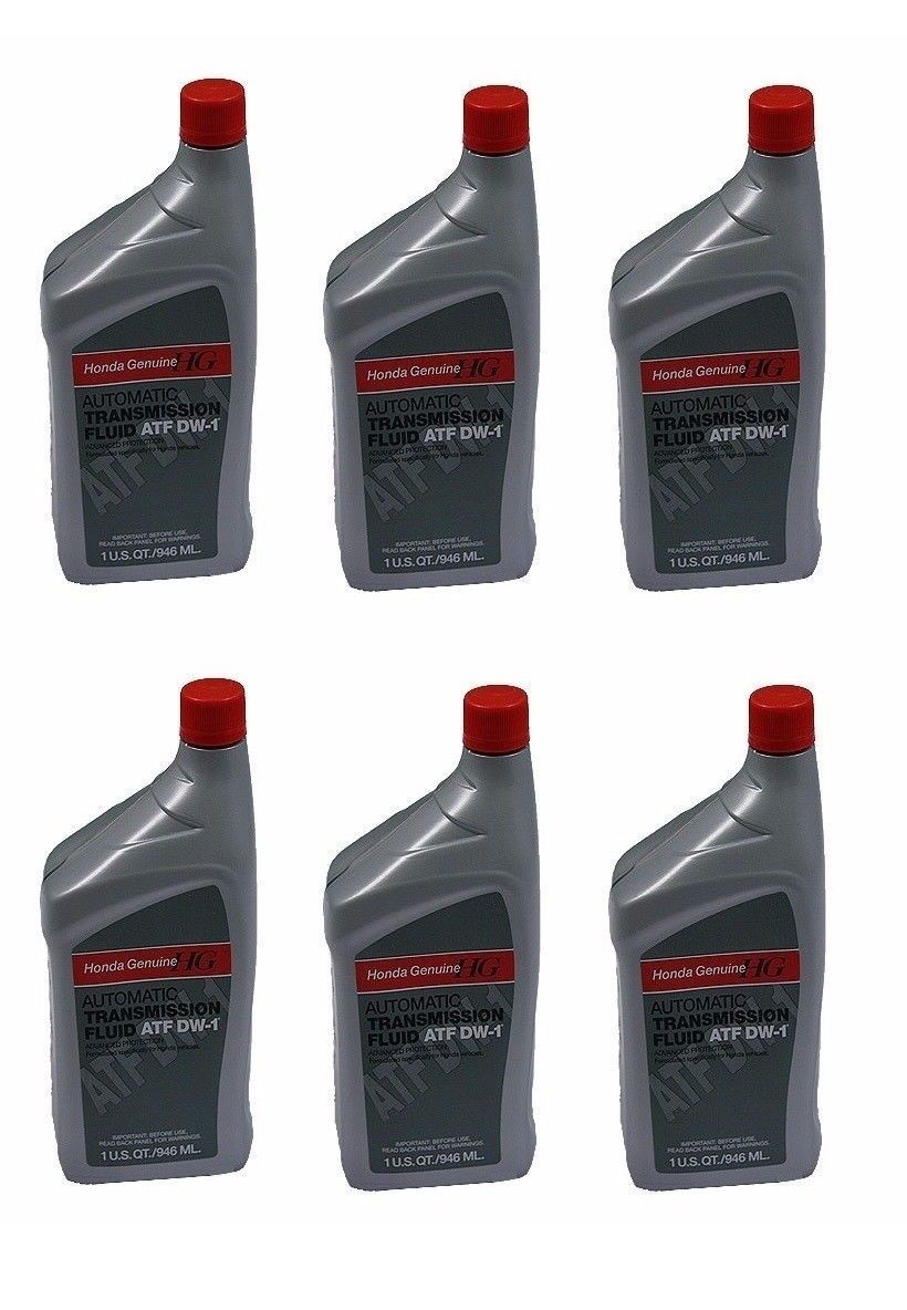 6 Quarts Pack GENUINE HONDA ATF Automatic Transmission oil DW1 Fluid for Honda