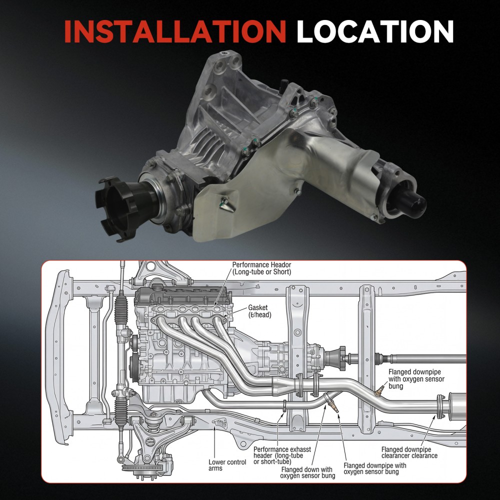 Transfer Case Assembly 84953426 For 2010-2017 GMC Terrain Chevrolet Equinox 2.4L