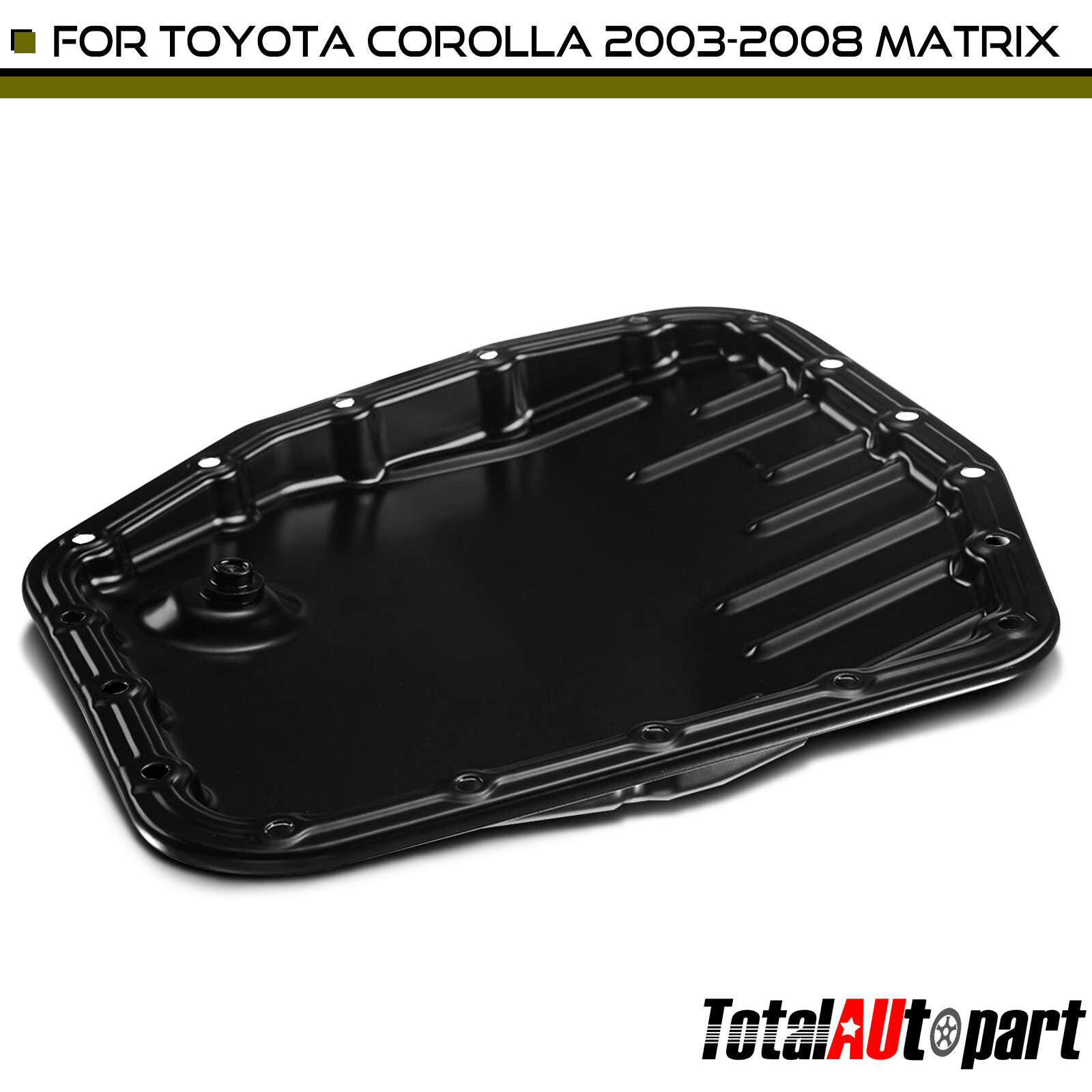 Transmission Oil Pan w/ Gasket for Toyota Corolla Matrix 2003-2008 L4 1.8L DOHC