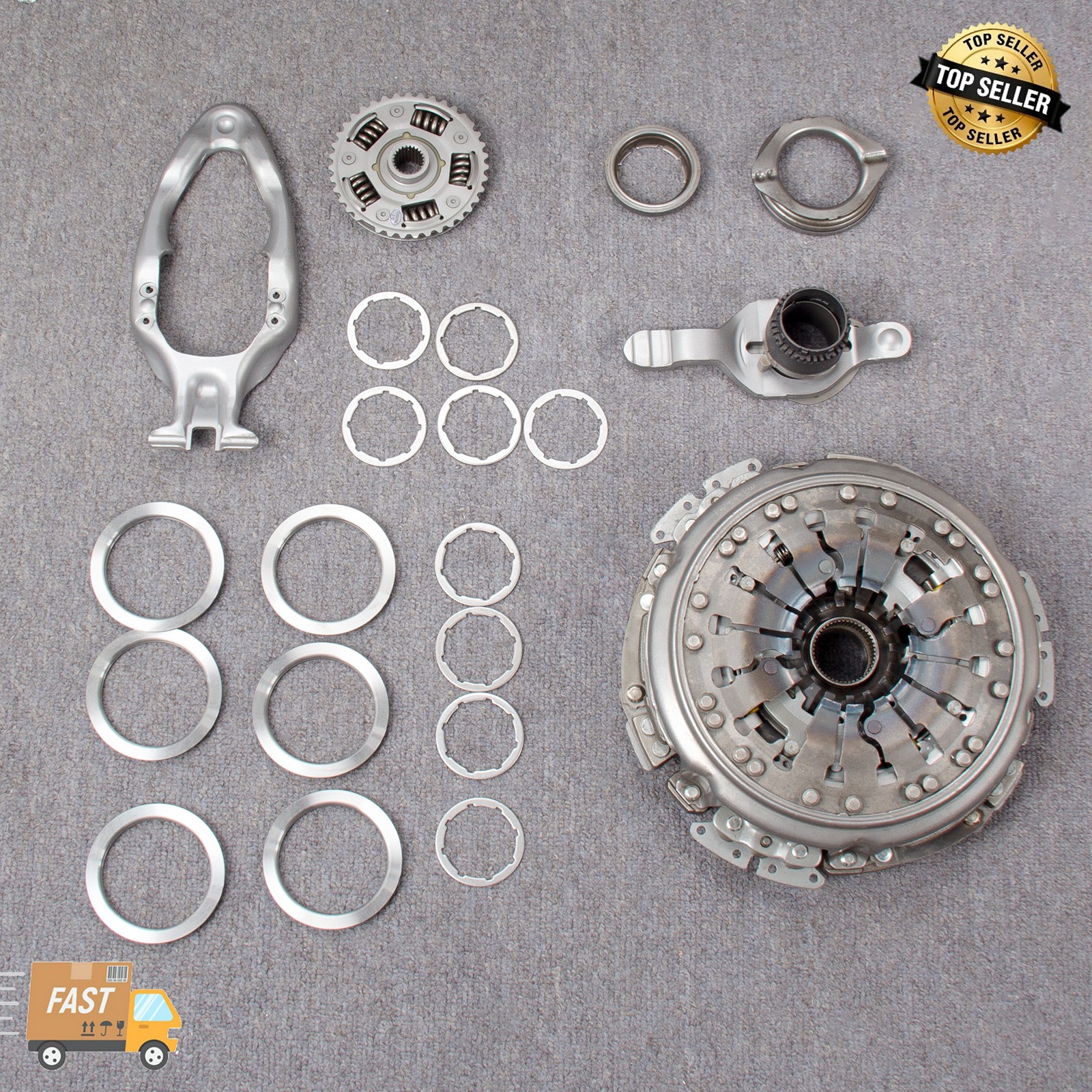 0AM DQ200 DSG Transmission LUK Dual Clutch Kit 602000600 For Jetta 7-Speed