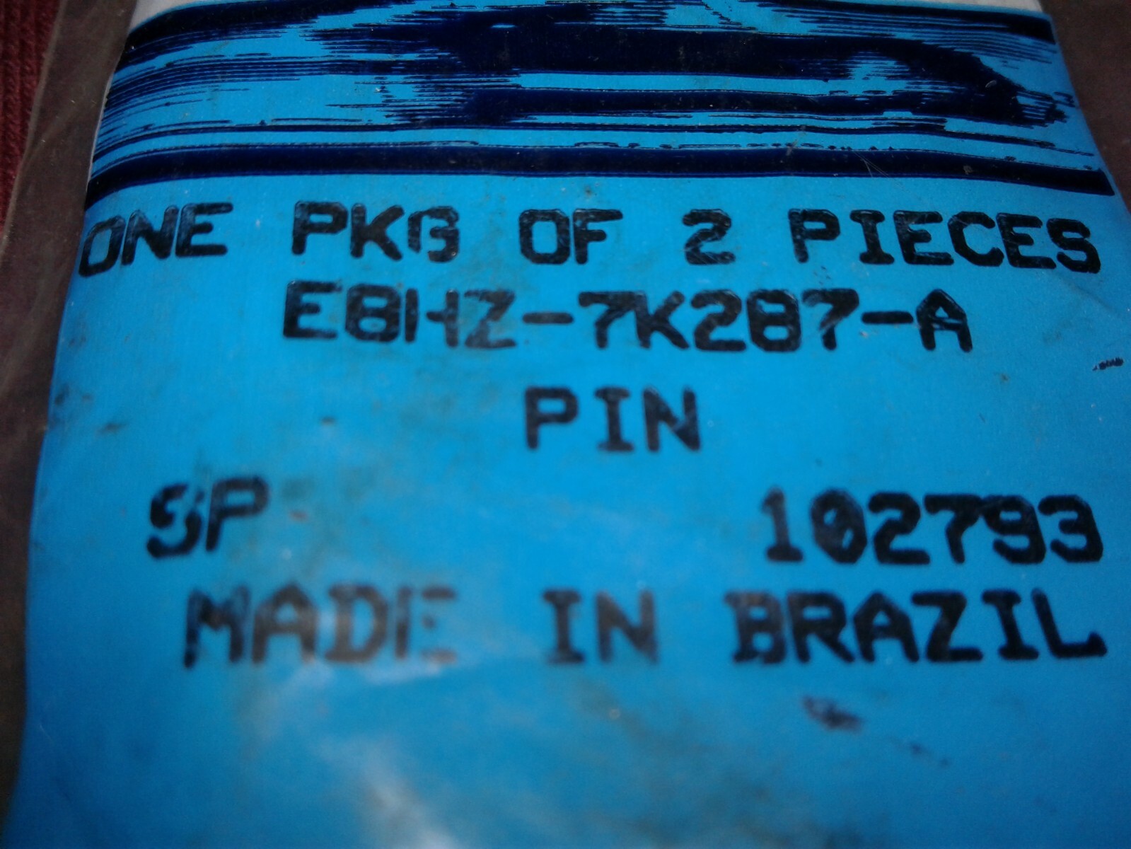 Ford E8HZ-7K287-A Pin – pkg of 2