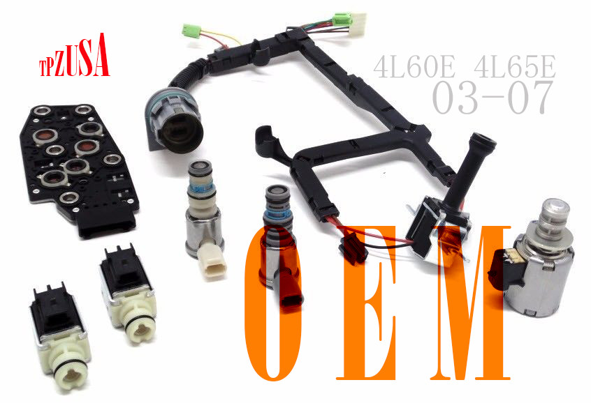 Chevy Suburban Shift Solenoid Master Kit OEM 7PC 03-07 4l60e 4l65e