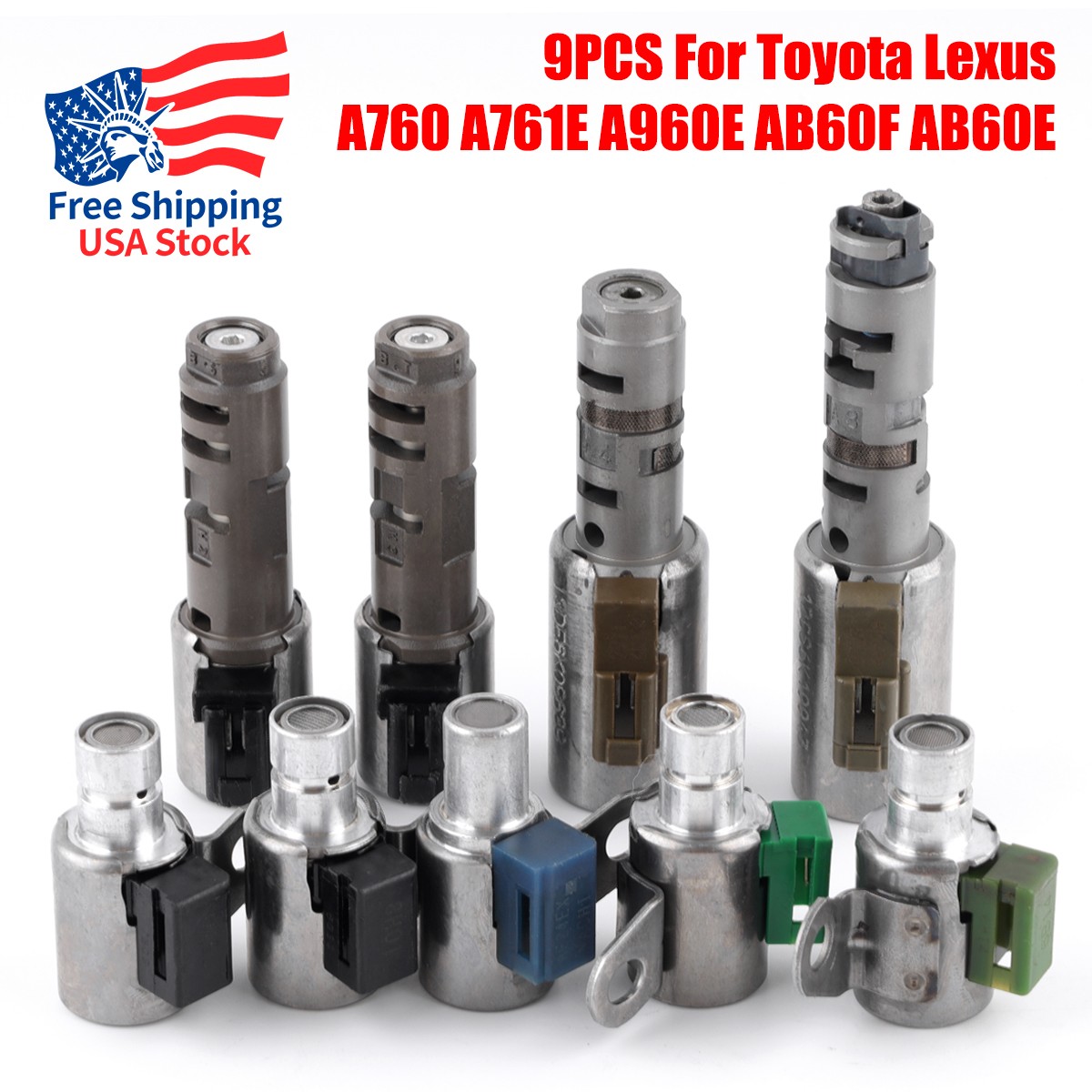 OEM Transmission Solenoid Set Kit For Toyota Lexus A760 A761E A960E AB60F AB60E