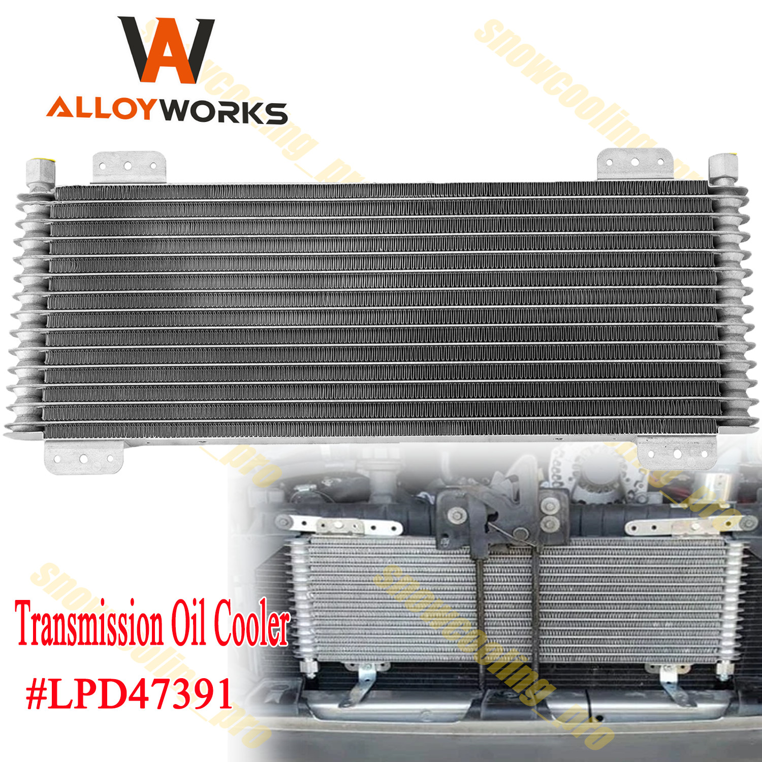 Fit Cool Max 40000 40K Gross Vehicle Weight LPD-4739-1 Transmission Oil Cooler..