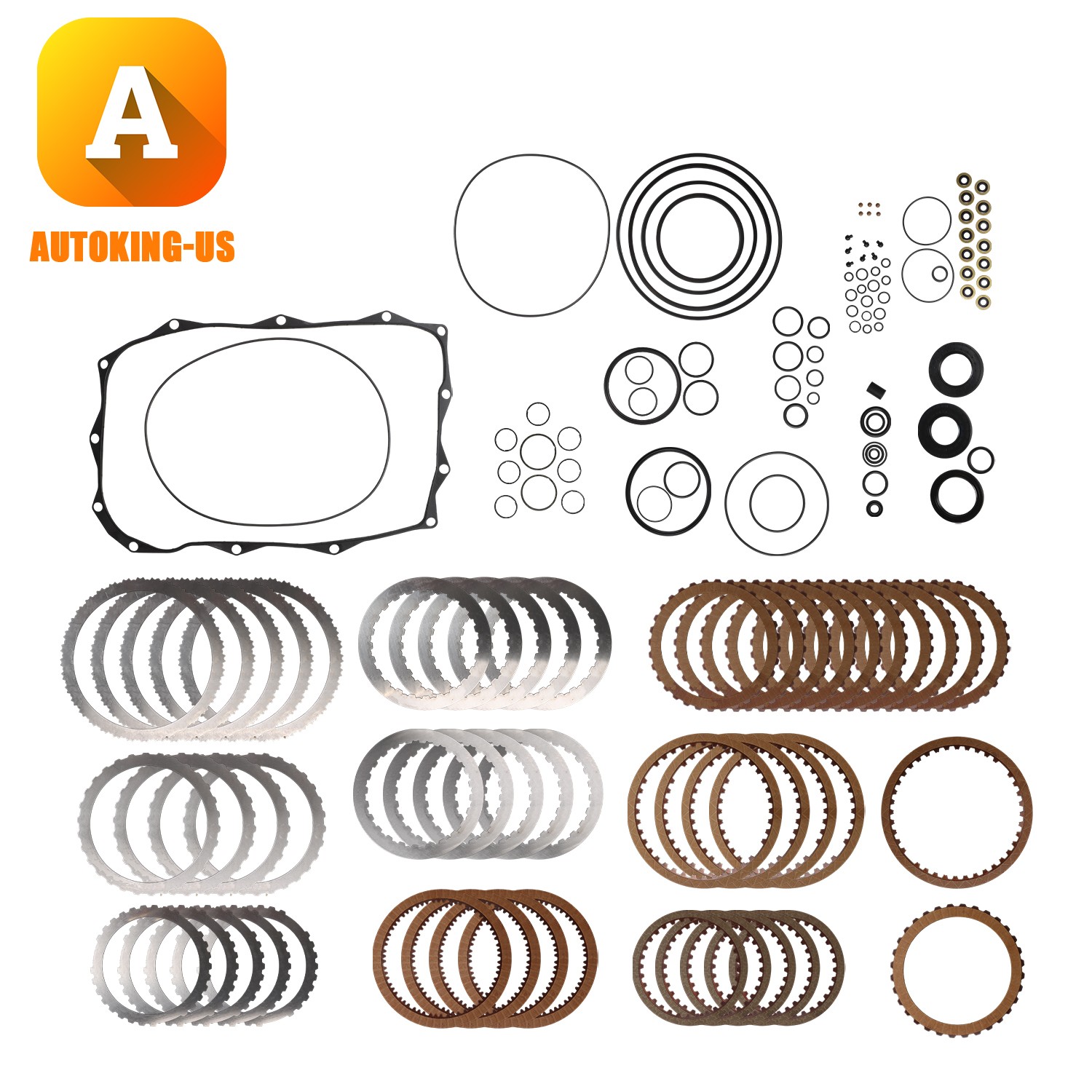 8HP70 8HP75 Auto Transmission Master Rebuild Kit Clutch Plates for BMW JAGUAR