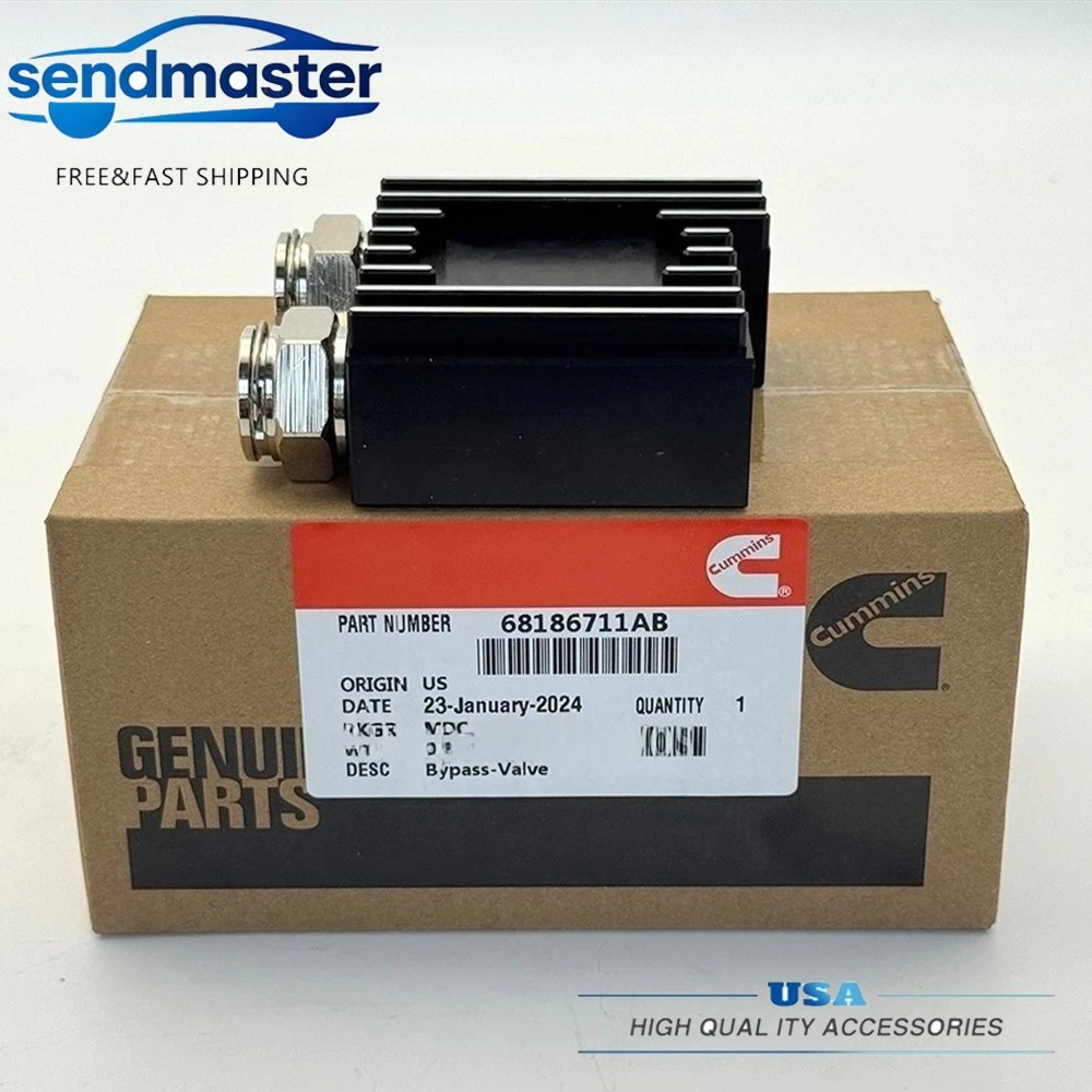 Cummins 68RFE Transmission Cooler Thermal Bypass for 2013-18 Dodge Ram 2500 6.7L