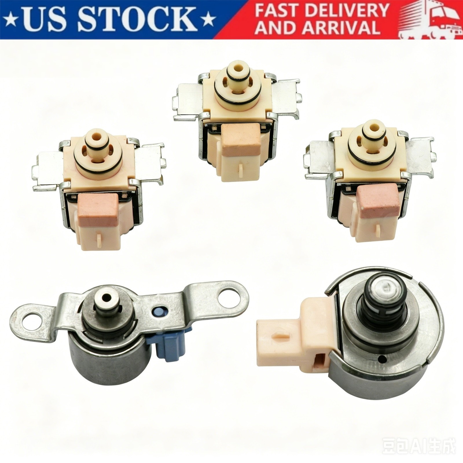 Transmission Solenoid Kit Shift TCC EPC AXODE For 97 UP FORD AX4S AX4N 4F50N OEM