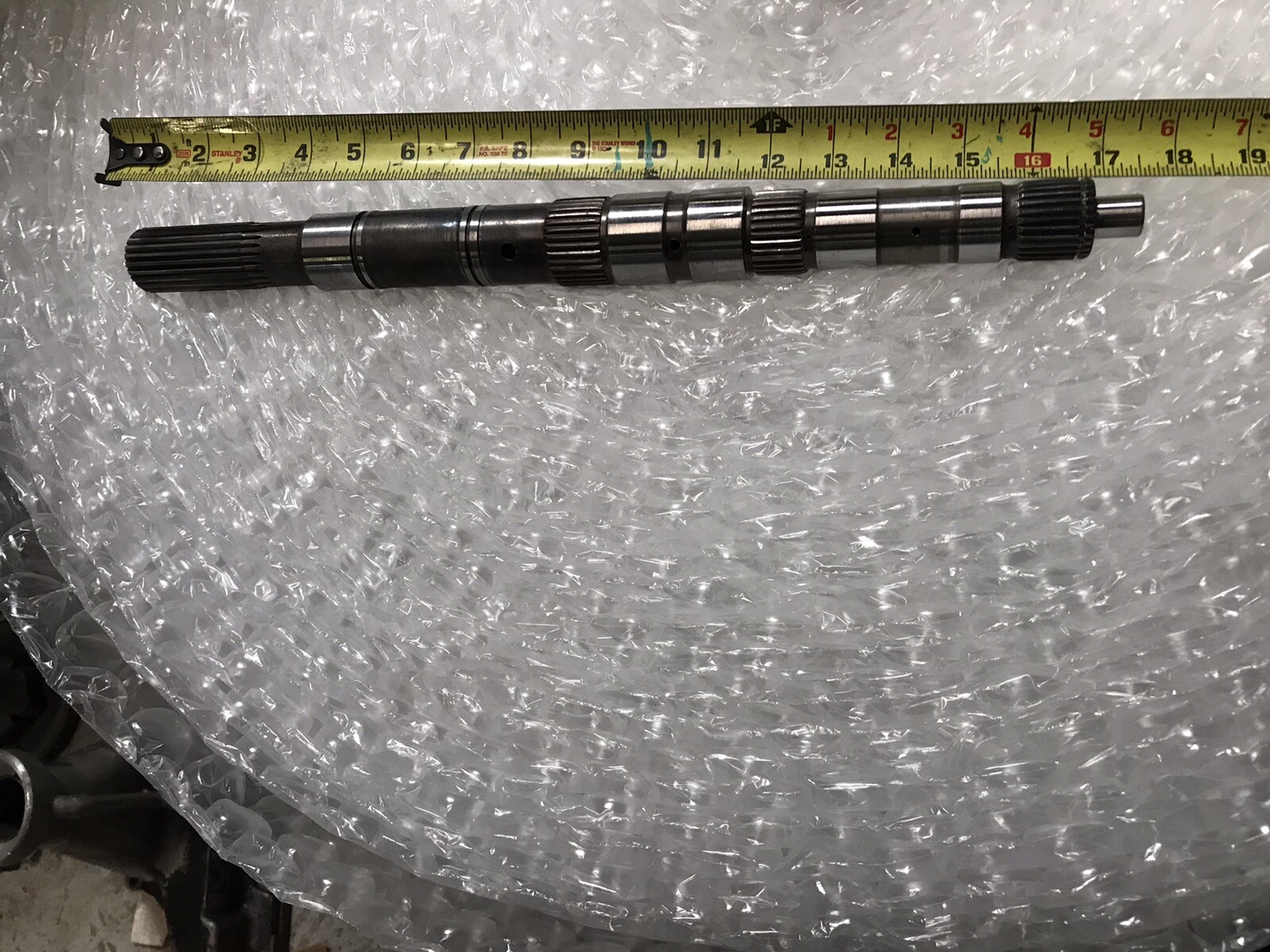 CHRYSLER TF8 A727 TRANS OUTPUT SHAFT 17.500 LG 4X4 .618” PILOT 23 SPLINE 1974-79