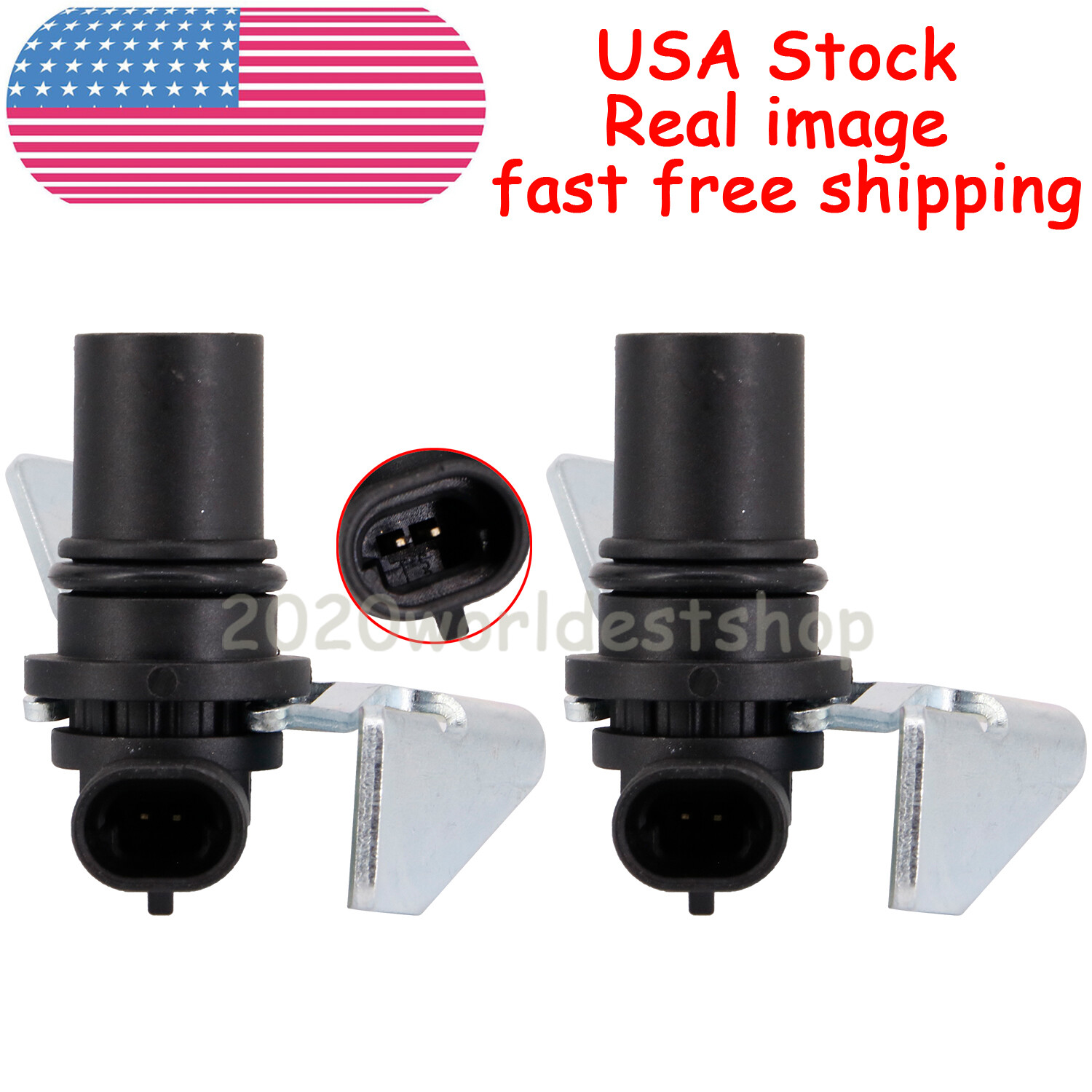 24203876 Transmission Speed Sensors 4L80E for Chevrolet GM NEW 2pc Set 1991-On