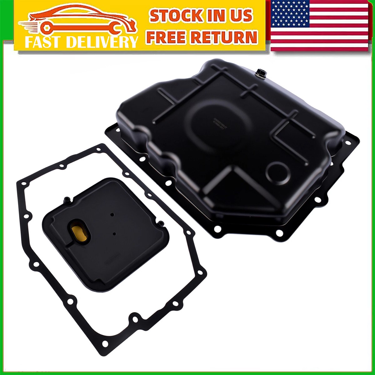 Transmission Oil Pan + Oil Filter +Gasket fit Jeep Chrysler Dodge Ram Mitsubishi