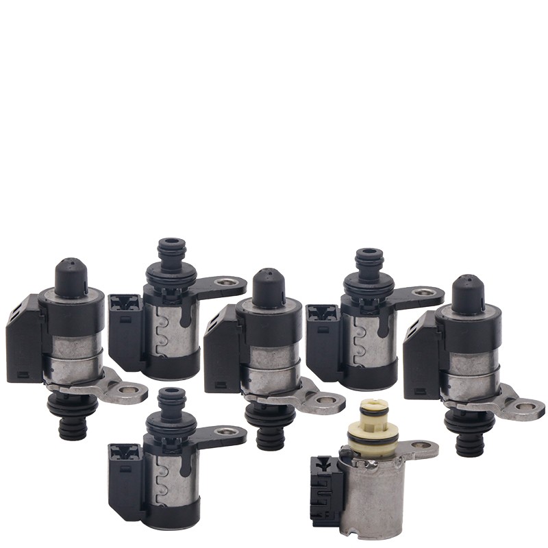 For 03-09 Infiniti Q45 G35 FX45 M45 3.5L 4.5L 7pcs Transmission Solenoid Re5r05a