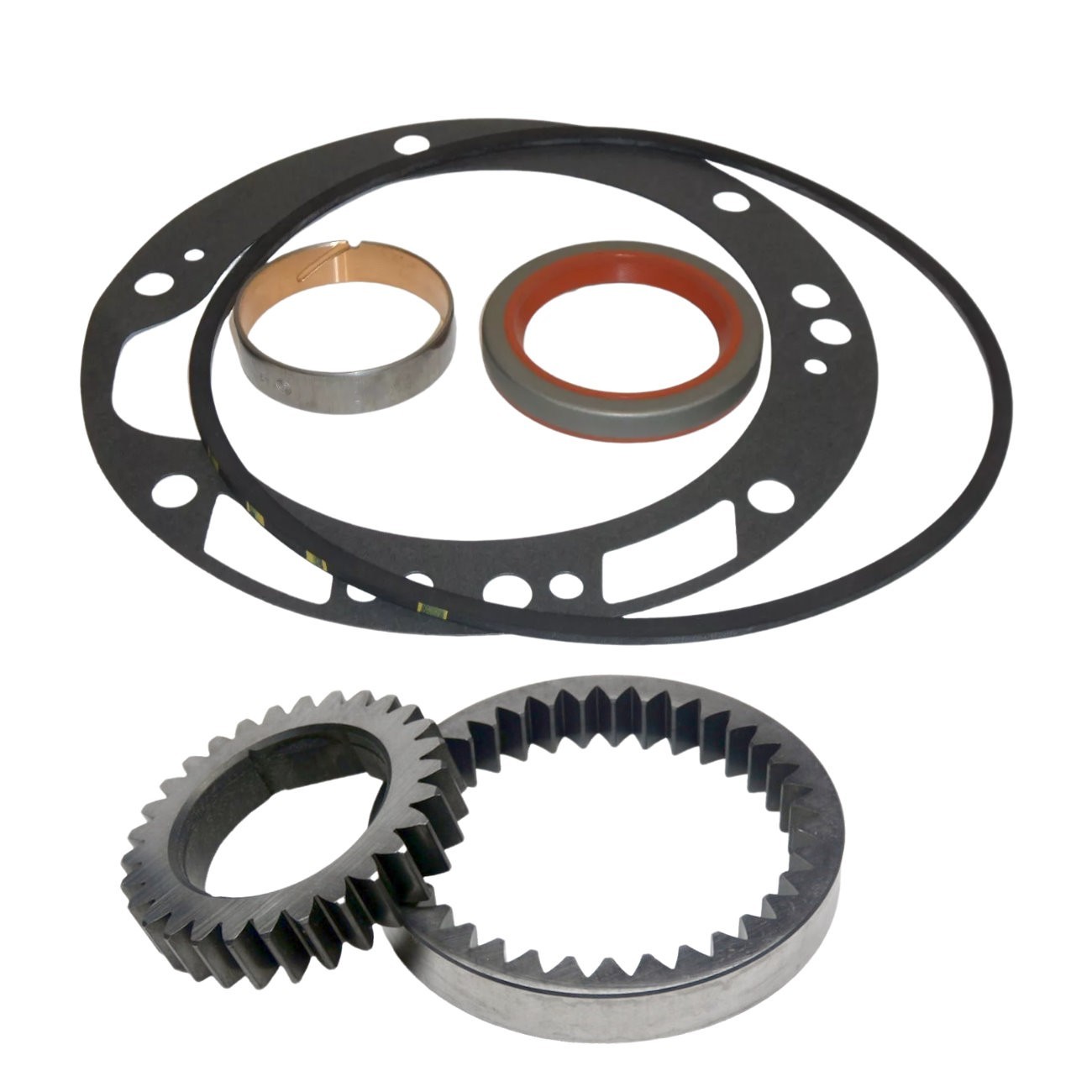 C4 Transmission Pump Rebuild Kit with Gears 1964-86 + Bushing Seal Gasket O-ring