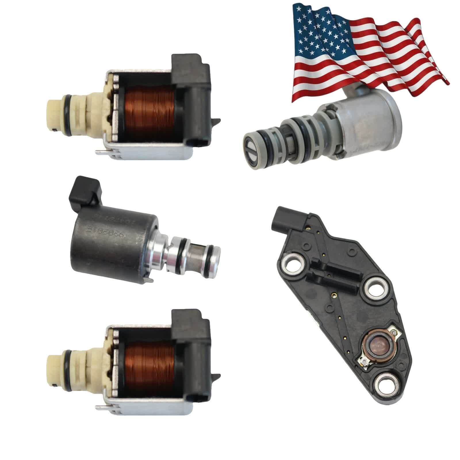 Set of 5 Transmission Solenoid Tcc Shift Epc For Chevrolet Buick 2003-2011 3.5L