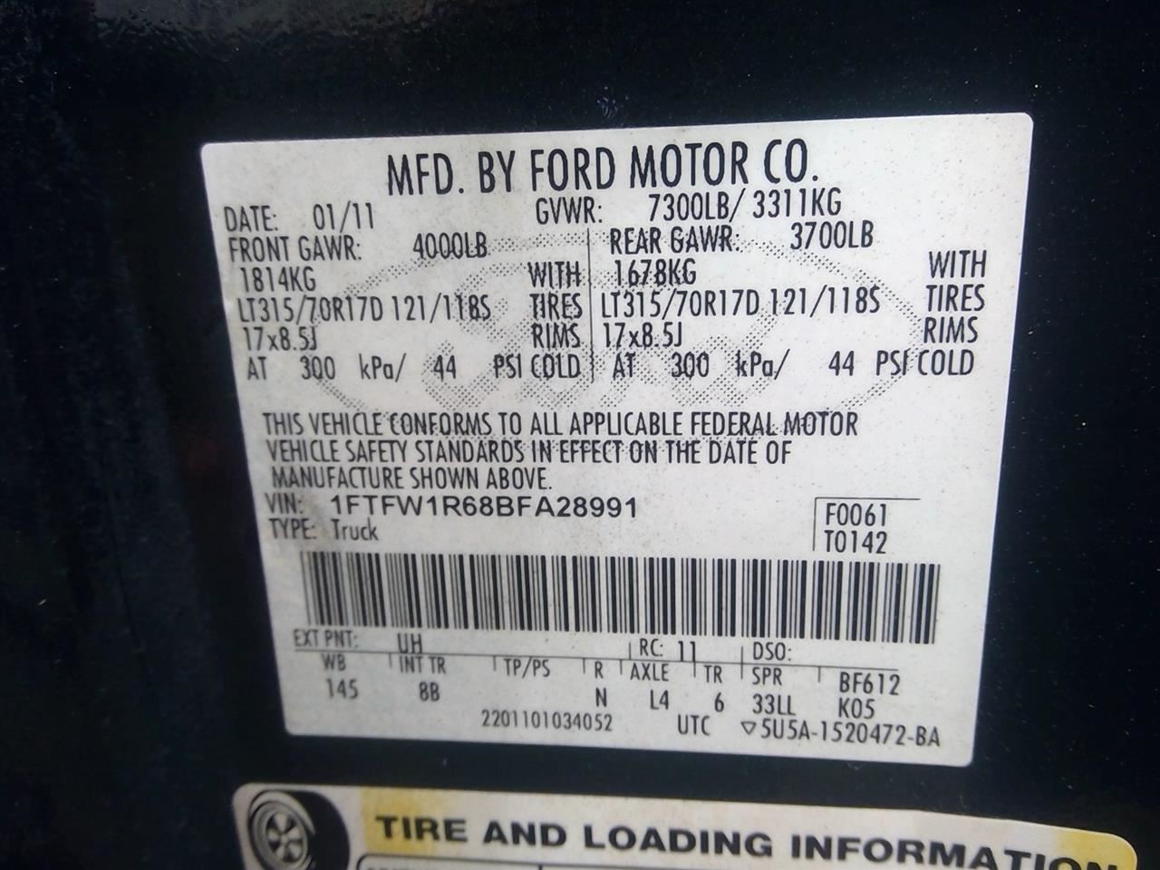 Transfer Case Electronic Shift Fits 09-11 FORD F150 PICKUP 6899384