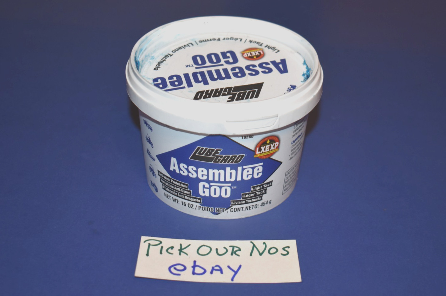 Lubegard Dr Tranny Blue Assemblee Goo Lube Trans Gel Lite Tack 16oz NOT PERFECT