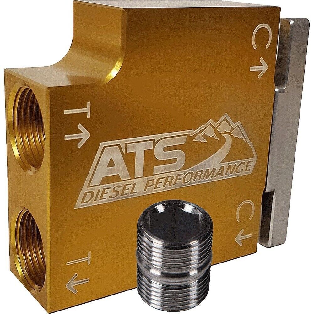 ATS Thermal Bypass Valve w/ Billet Coupler For 2019-2023 Ram 2500/3500