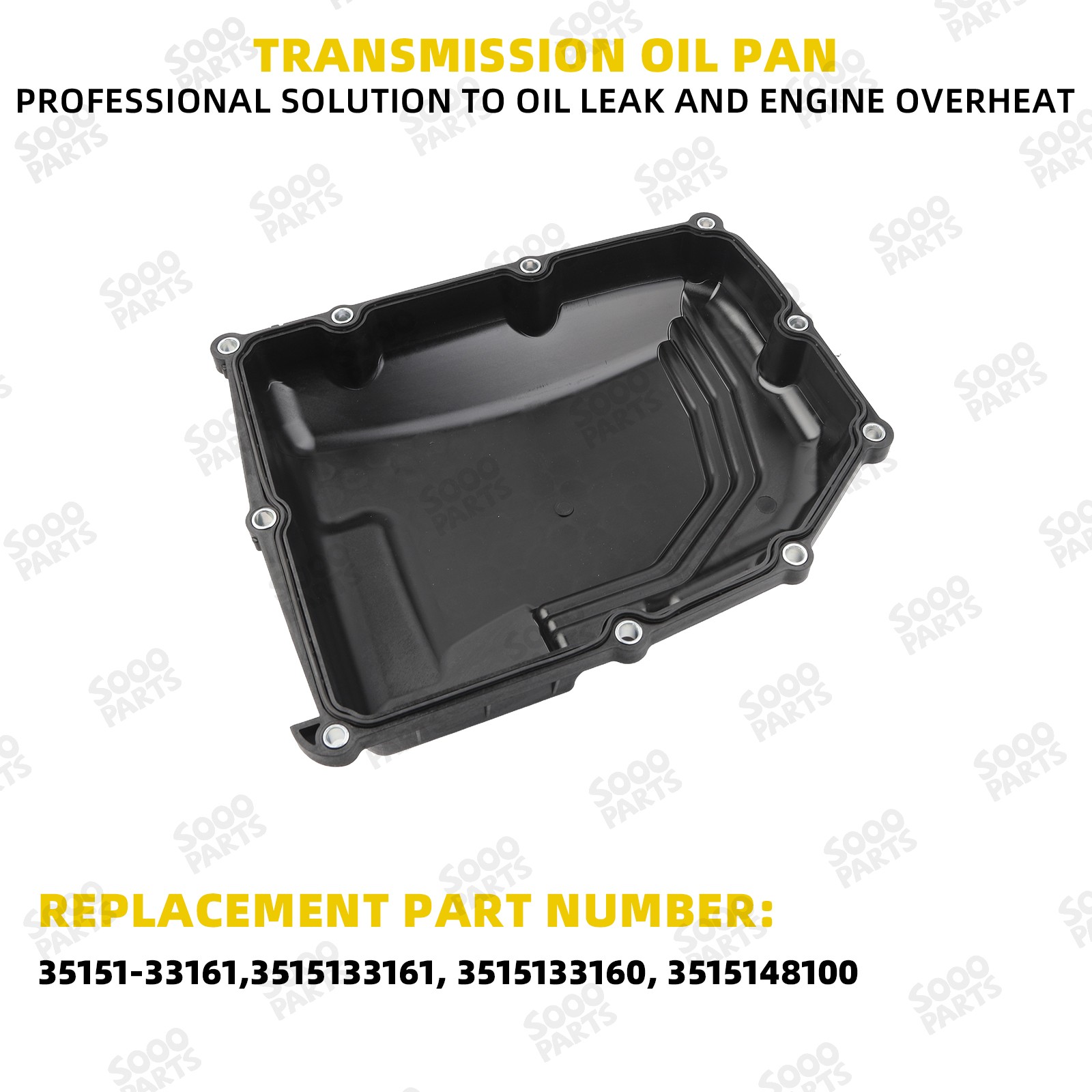 Transmission Transaxle Oil Pan For 2017-2021 Toyota RAV4 Camry Highlander Sienna