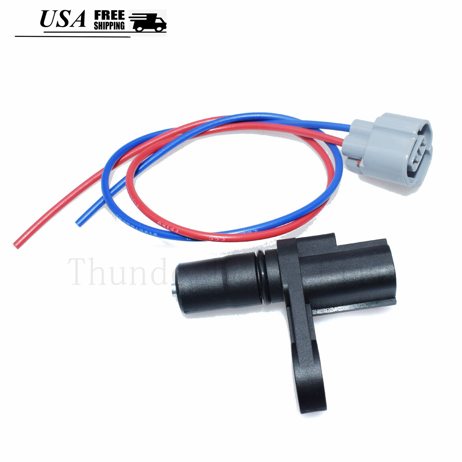 Transmission Input Output Vehicle Speed Sensor W/Plug For Lexus Scion Toyota USA