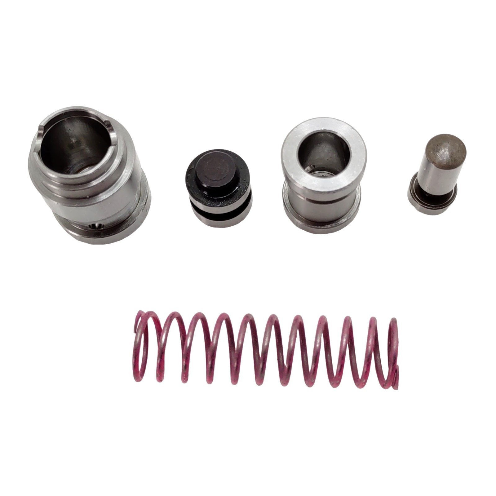 700R4 Pressure Boost Kit includes .500″ TV, .296 Reverse Valve & Pink PR Spring