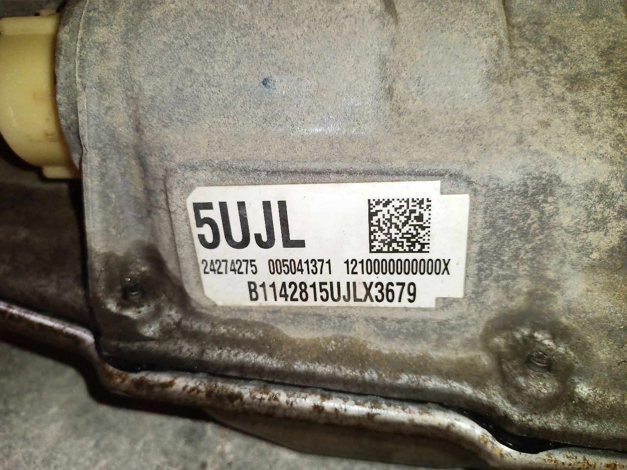 4WD Automatic Transmission from 2015 Chevrolet Silverado 1500 6.2L 12487787