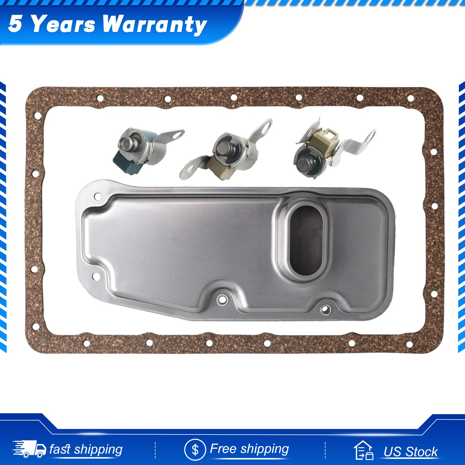 A340E A343F Transmission Solenoid Service &Kit Filter For 2000-2004 4 Runner 4WD