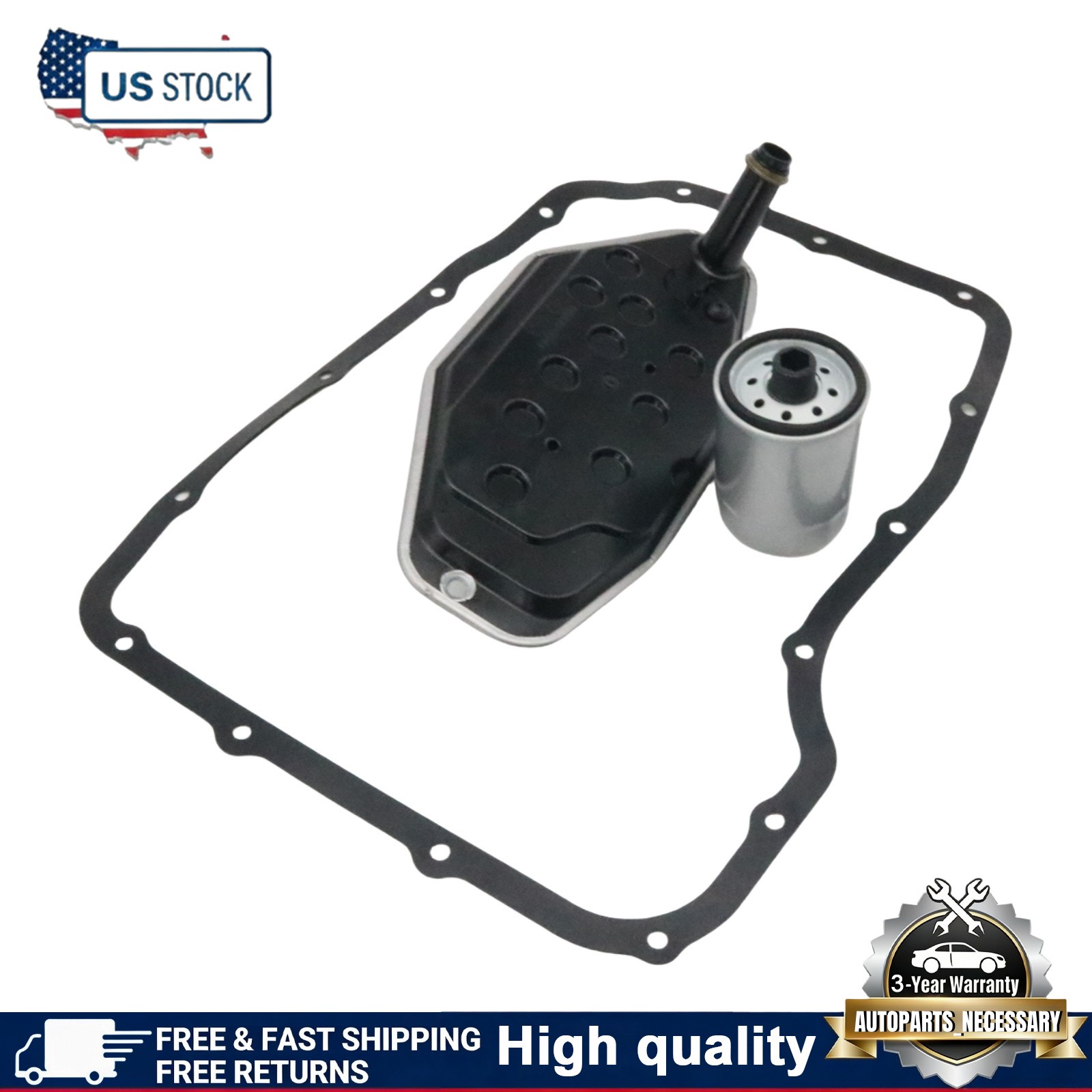 Shift Solenoid 4WD Filter Service Kit Fits Dodge Jeep 545RFE 45RFE 68RFE 2004-up