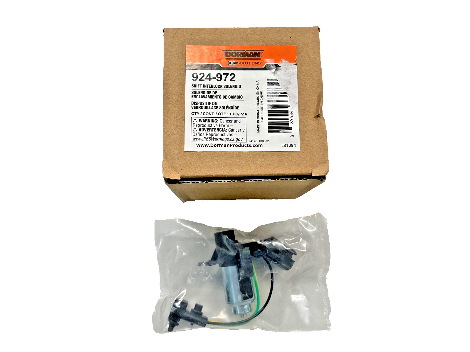 Dorman 924-972 Shift Interlock Solenoid for Select Ford F-150 & Super Duty NEW
