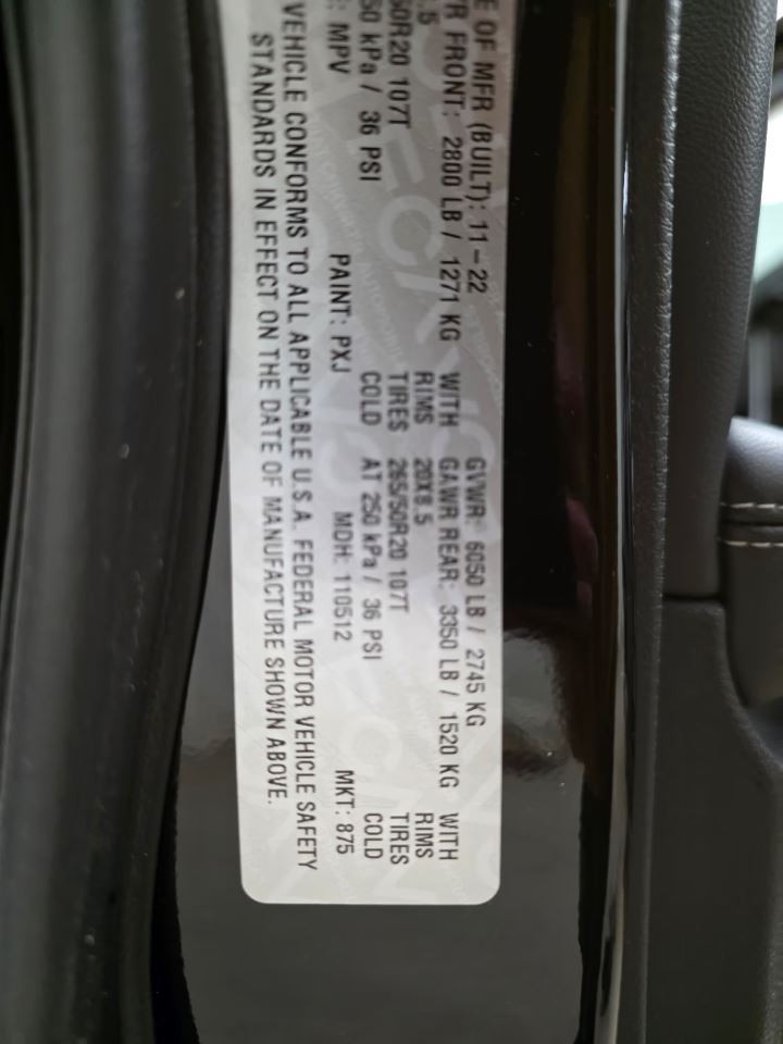 Automatic Transmission 3.6L Opt Dfw 8HP50 4WD Fits 23 GRAND CHEROKEE 3194764