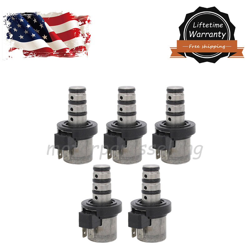 5x F4A41 F4A42 F4A51 Transmission Shift Solenoid Set Fits For 1996-On Mitsubishi
