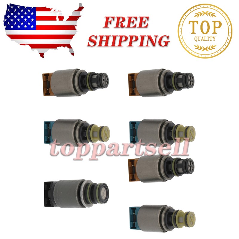 6HP19 6HP26 6HP32 7PC TRANSMISSION SOLENOID KIT FOR BMW 335i X3 X5 AUDI A6 A8 Q7