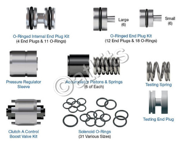 ZIP KIT� FOR GEN 1 ZF6. WITHOUT 053 PLATE, 6R60/75/80 (2009-2014), ZF6HP19/26/32