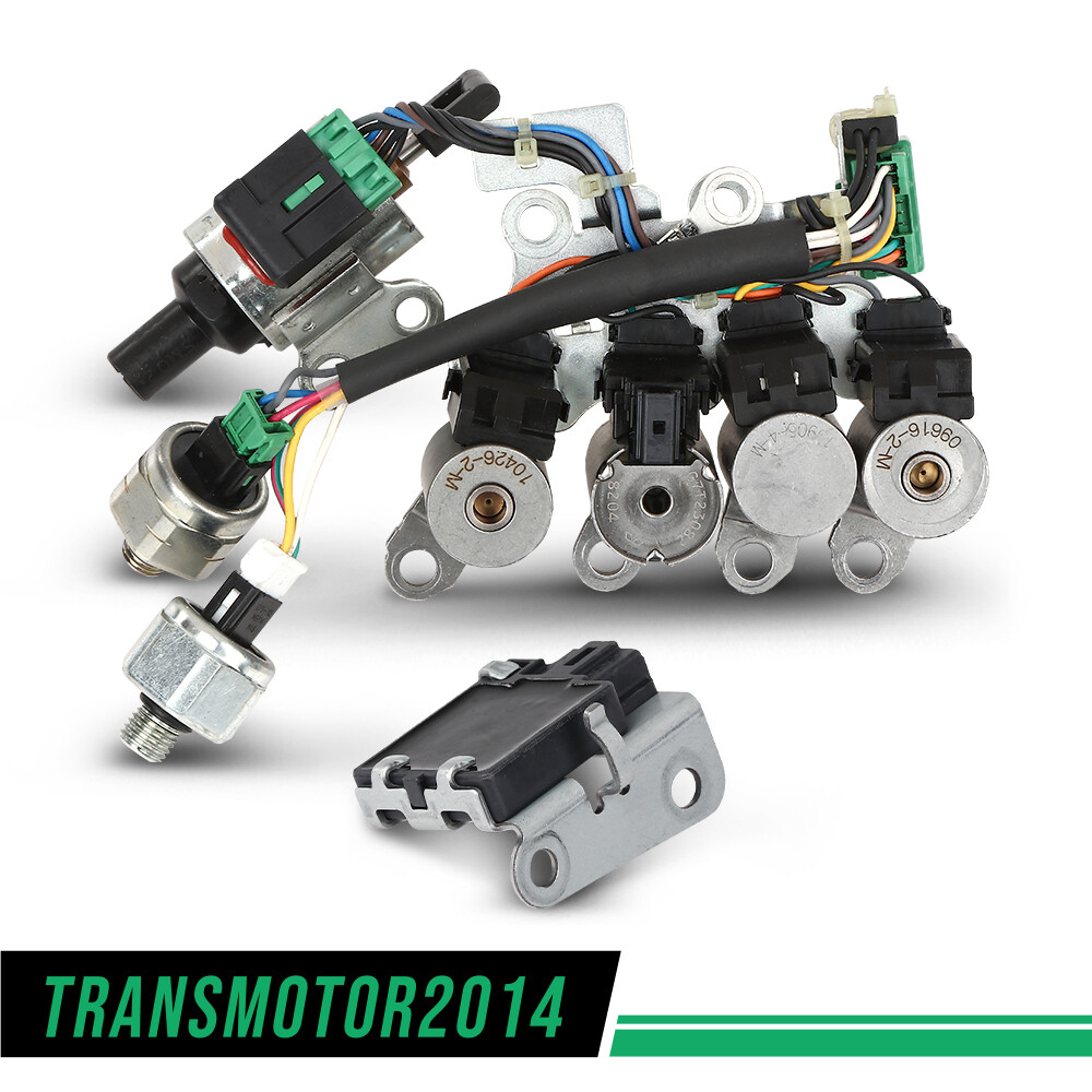 Fit For Nissan CVT Transmission Valve Body Solenoid Sensor Kit NEW