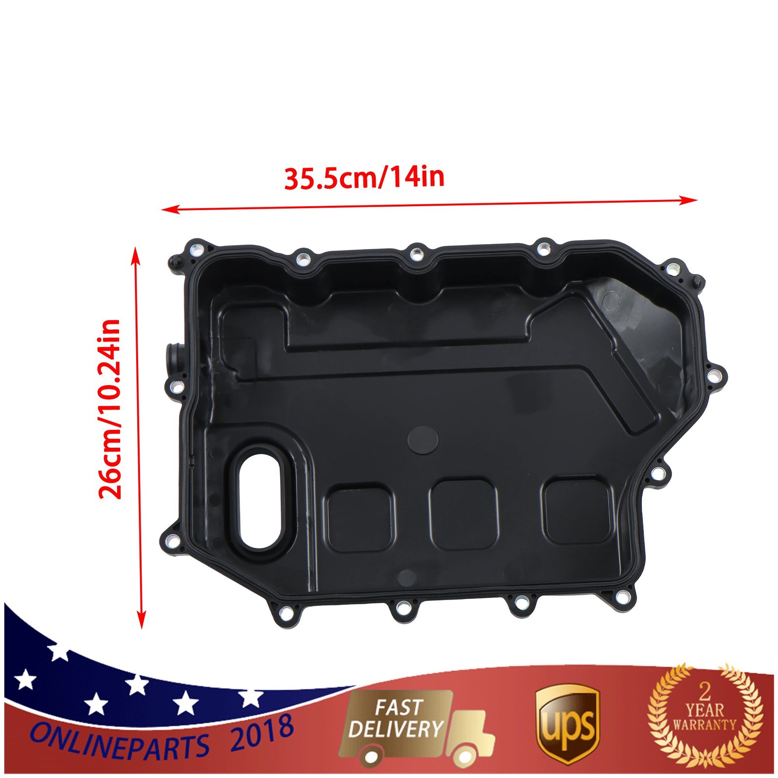 For Ford Escape 2020-2025 1.5L GAS Turbocharged J1KP7G004AC Transmission Oil Pan