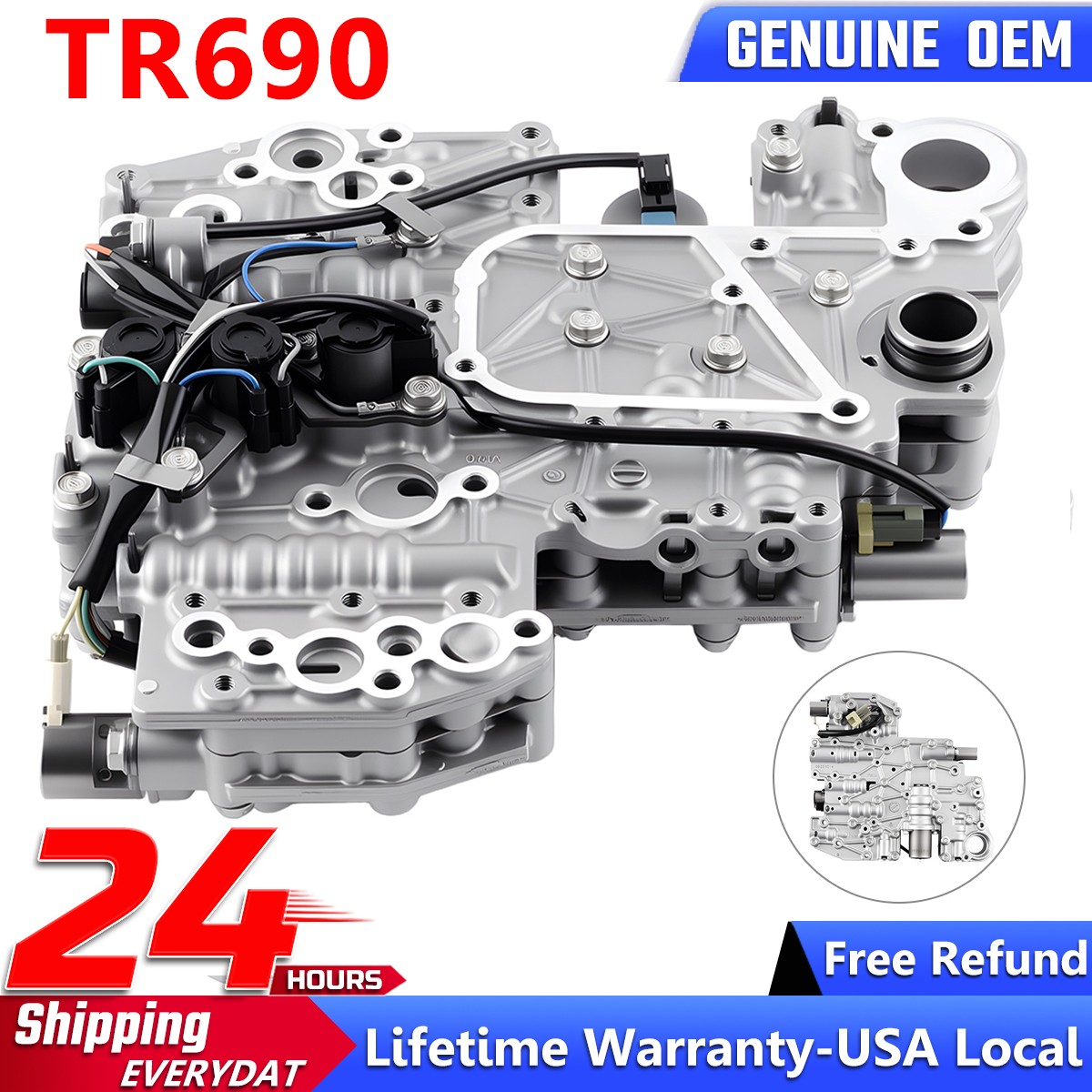 For 2010-2013 Subaru Outback 2.5L 31706AA034 TR690 Transmission CVT Valve Body