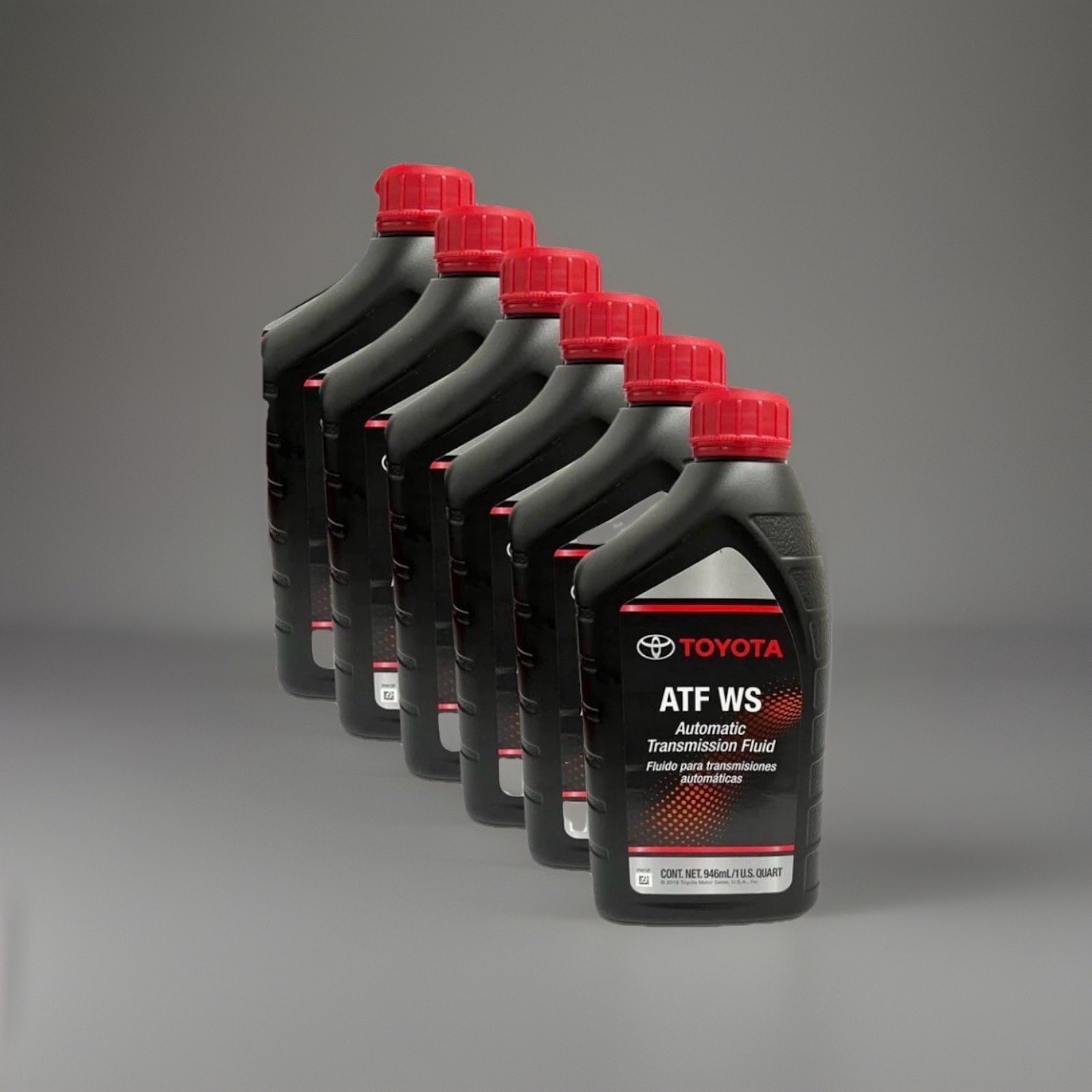 Toyota Lexus Sion ATF WS Transmission Fluid 00289-ATFWS OEM Case of 6 Quarts