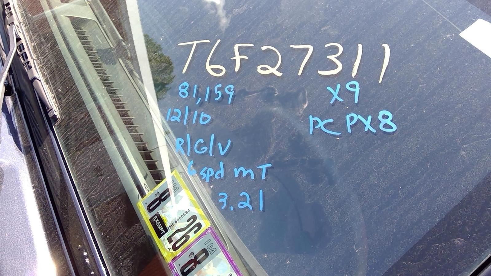 Manual Transmission 3.8L 4WD Fits 11 WRANGLER 1054583