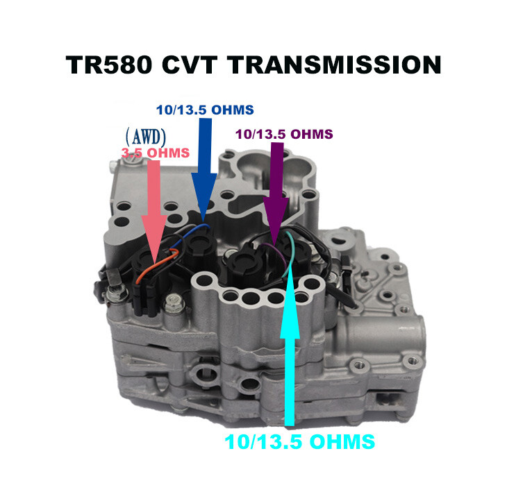 Torque Converter AWD Pressure Control Solenoid For Subaru Lineartronic TR580/690