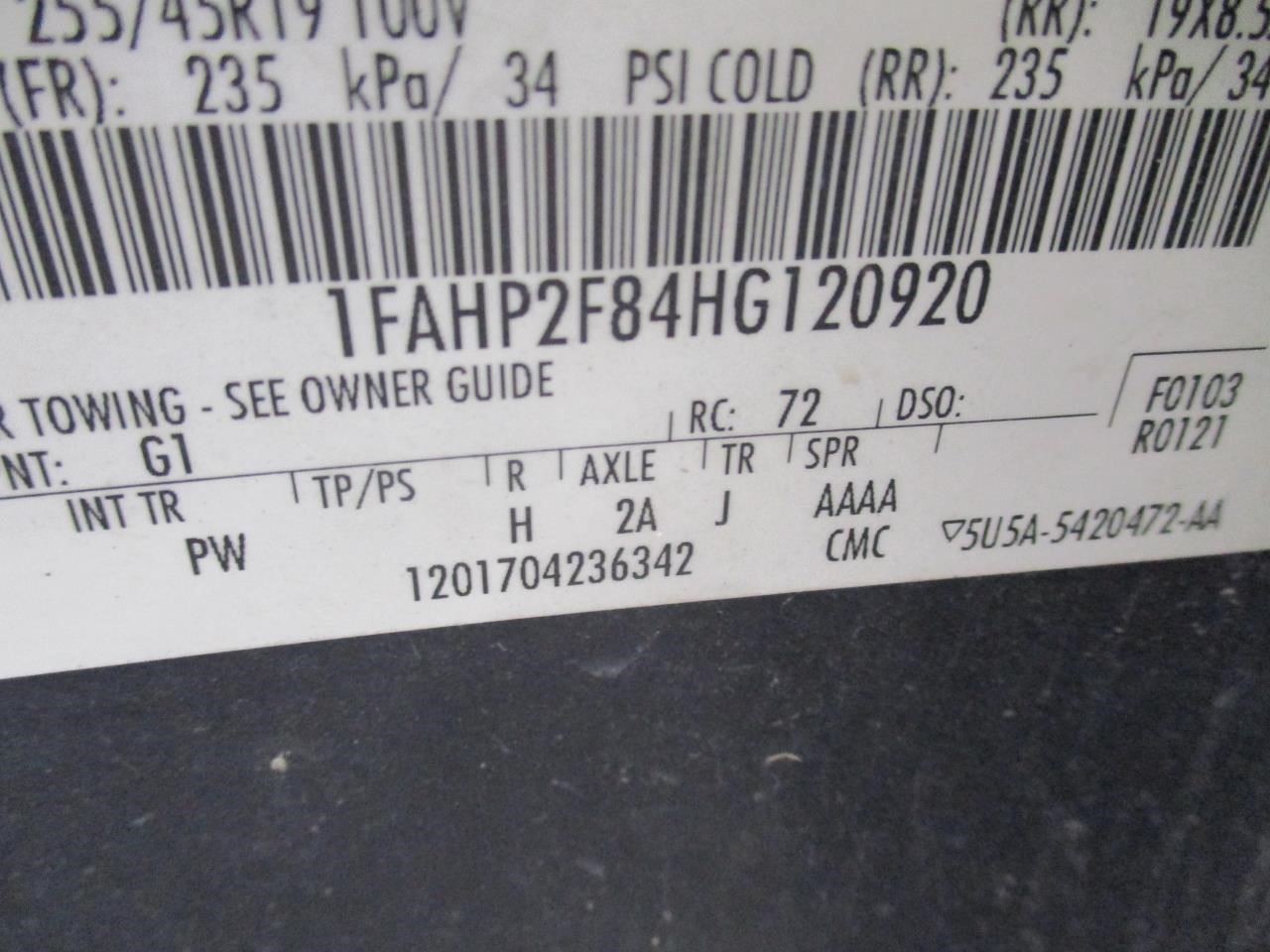 Automatic Transmission 6 Speed 3.5L FWD Fits 11-18 EDGE 1685873